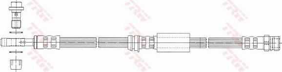 TRW PHD1014 - Furtun frana aaoparts.ro