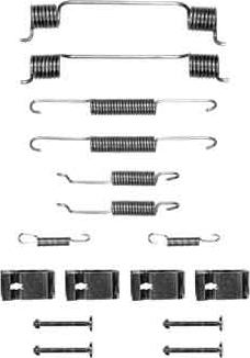 TRW SFK93 - Set accesorii, sabot de frana aaoparts.ro