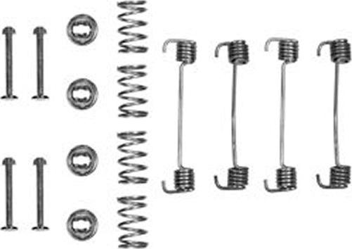 TRW SFK107 - Set accesorii, sabot de frana aaoparts.ro