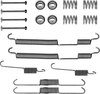 TRW SFK261 - Set accesorii, sabot de frana aaoparts.ro