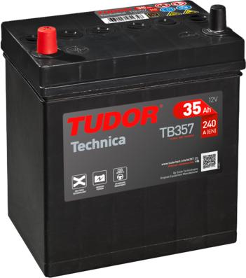Tudor TB357 - Baterie de pornire aaoparts.ro