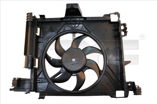 TYC 833-0002 - Ventilator, radiator aaoparts.ro