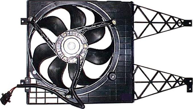 TYC 837-1003 - Ventilator, radiator aaoparts.ro