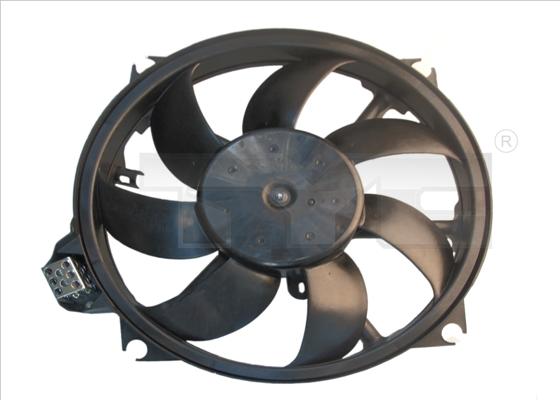 TYC 828-0007 - Ventilator, radiator aaoparts.ro