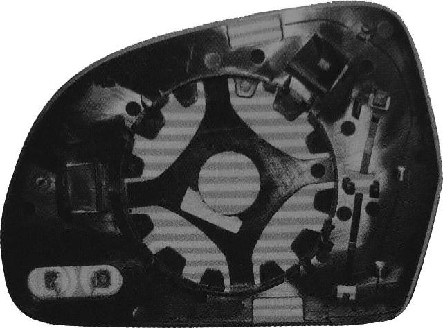 TYC 302-0072-1 - Sticla oglinda, oglinda retrovizoare exterioara aaoparts.ro