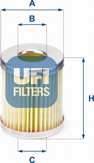 UFI 46.008.00 - Filtru combustibil aaoparts.ro