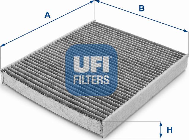 UFI 54.199.00 - Filtru, aer habitaclu aaoparts.ro