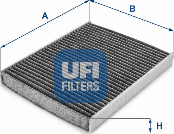 UFI 54.170.00 - Filtru, aer habitaclu aaoparts.ro