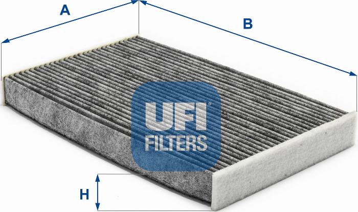 UFI 54.319.00 - Filtru, aer habitaclu aaoparts.ro