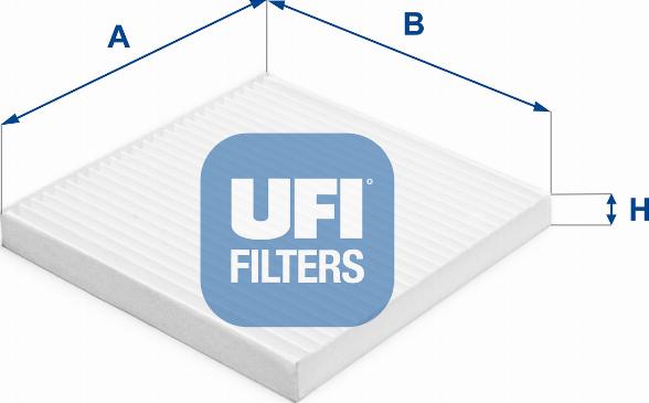 UFI 53.384.00 - Filtru, aer habitaclu aaoparts.ro