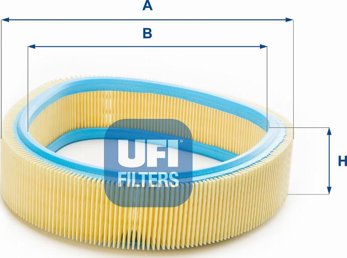 UFI 30.969.00 - Filtru aer aaoparts.ro