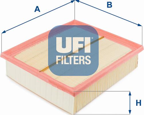 UFI 30.192.00 - Filtru aer aaoparts.ro