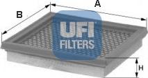 UFI 30.121.00 - Filtru aer aaoparts.ro