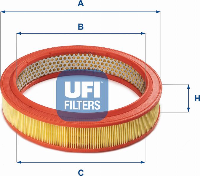 UFI 30.802.01 - Filtru aer aaoparts.ro