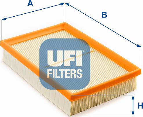 UFI 30.384.00 - Filtru aer aaoparts.ro