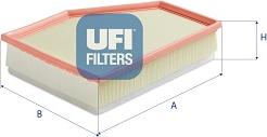 UFI 30.D66.00 - Filtru aer aaoparts.ro
