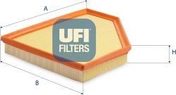 UFI 30.D33.00 - Filtru aer aaoparts.ro