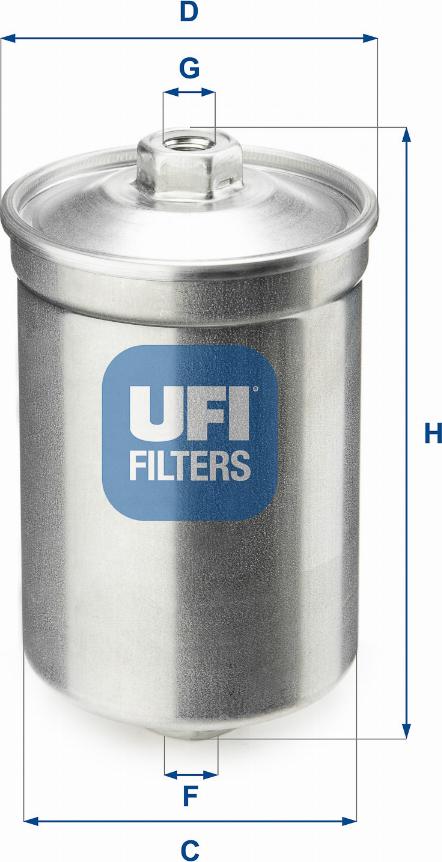UFI 31.502.00 - Filtru combustibil aaoparts.ro