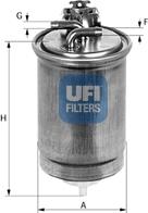 UFI 24.404.00 - Filtru combustibil aaoparts.ro