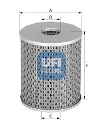 UFI 25.410.00 - Filtru ulei aaoparts.ro