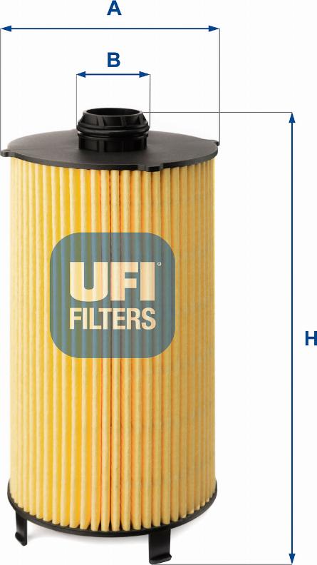 UFI 25.169.00 - Filtru ulei aaoparts.ro