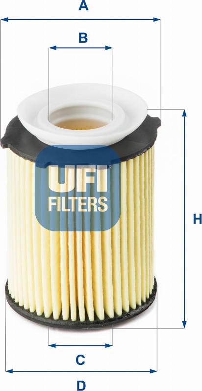 UFI 25.178.00 - Filtru ulei aaoparts.ro