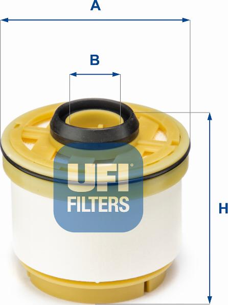 UFI 26.045.00 - Filtru combustibil aaoparts.ro