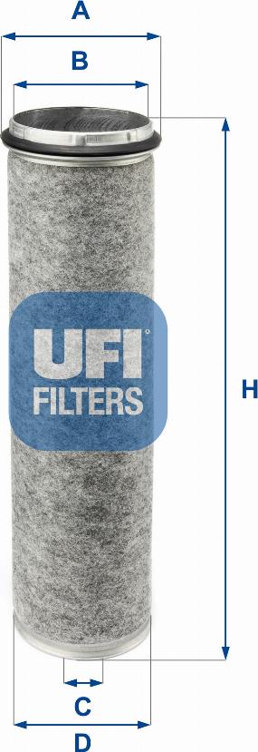 UFI 27.979.00 - Filtru aer aaoparts.ro