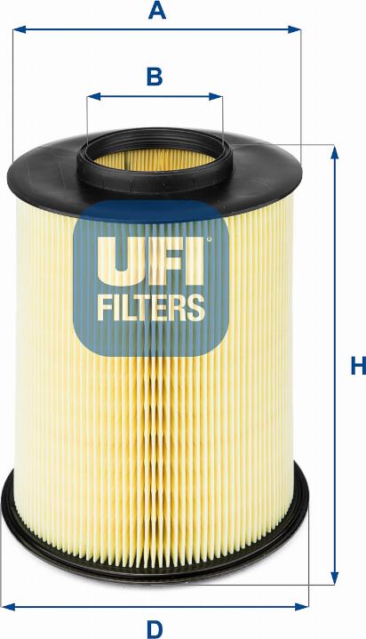 UFI 27.675.00 - Filtru aer aaoparts.ro