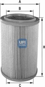 UFI 27.074.00 - Filtru aer aaoparts.ro