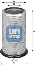 UFI 27.974.00 - Filtru aer aaoparts.ro
