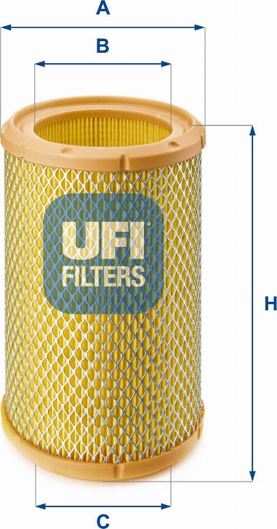 UFI 27.267.00 - Filtru aer aaoparts.ro