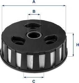 UFI 27.A01.00 - Filtru, aerisire bloc motor aaoparts.ro