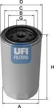 UFI 23.464.00 - Filtru ulei aaoparts.ro