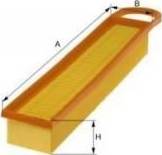 Uniflux Filters XA946 - Filtru aer aaoparts.ro
