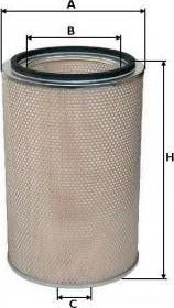 Uniflux Filters XA1587 - Filtru aer aaoparts.ro