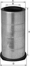 Uniflux Filters XA1607 - Filtru aer aaoparts.ro