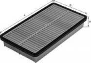 Uniflux Filters XA424 - Filtru aer aaoparts.ro