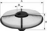 Uniflux Filters XA299 - Filtru aer aaoparts.ro