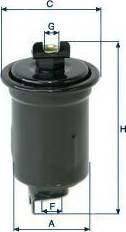 Uniflux Filters XB161 - Filtru combustibil aaoparts.ro