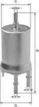 Uniflux Filters XB111A - Filtru combustibil aaoparts.ro