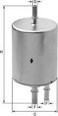 Uniflux Filters XB338 - Filtru combustibil aaoparts.ro