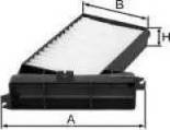 Uniflux Filters XC420 - Filtru, aer habitaclu aaoparts.ro