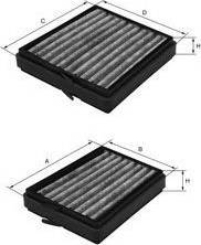 Uniflux Filters XC360 - Filtru, aer habitaclu aaoparts.ro