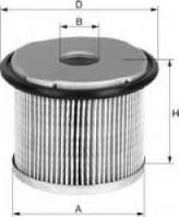 Uniflux Filters XN629 - Filtru combustibil aaoparts.ro