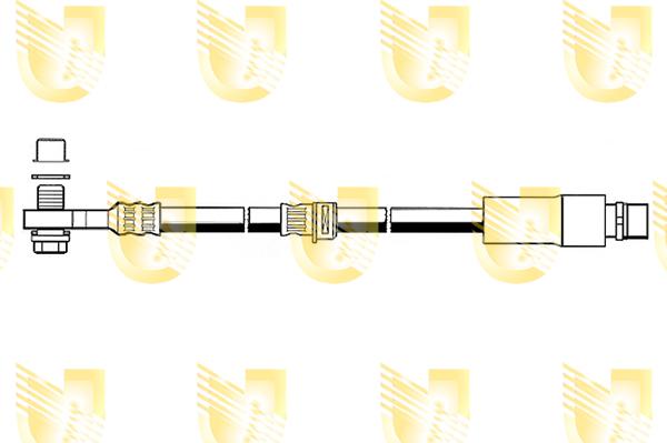 Unigom 378010 - Furtun frana aaoparts.ro
