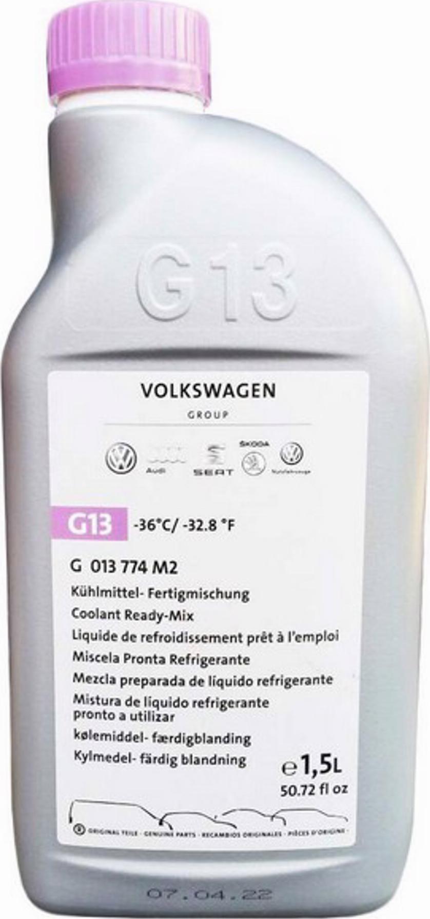 VAG G  013774M2 - Antigel aaoparts.ro