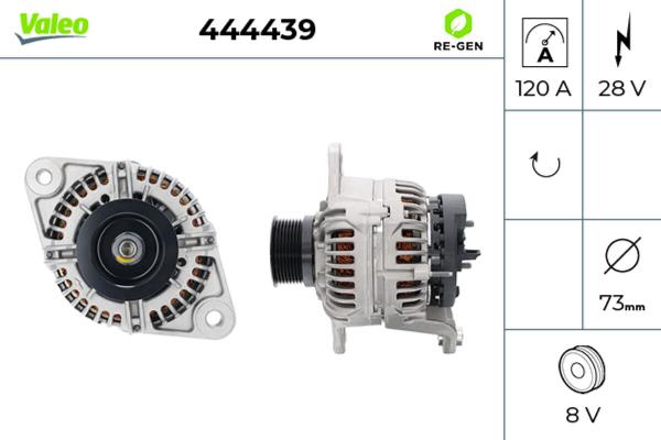 VALEO 444439 - Generator / Alternator aaoparts.ro
