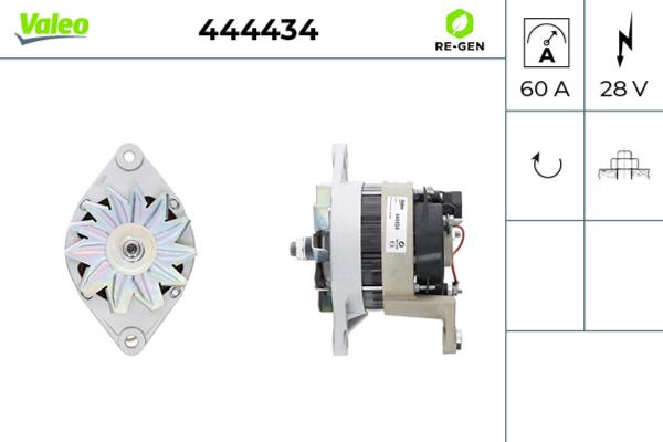 VALEO 444434 - Generator / Alternator aaoparts.ro
