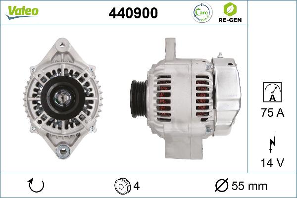 VALEO 440900 - Generator / Alternator aaoparts.ro